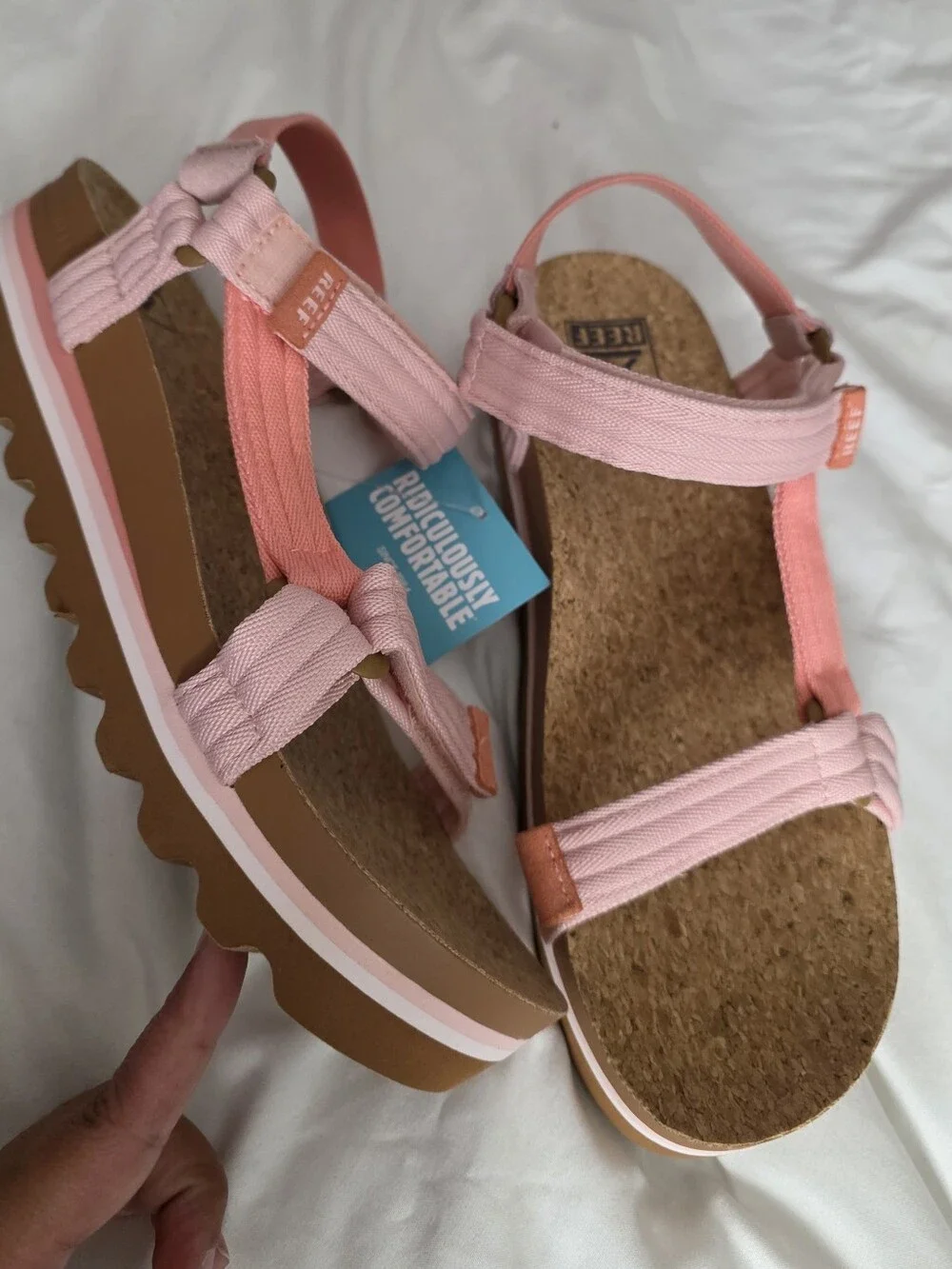 Reef Cushion Rem Hi Sandals 9.5